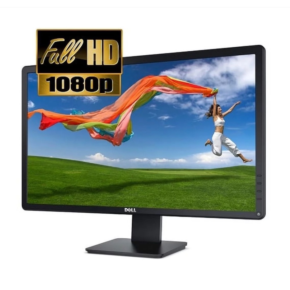 Dell E2414Ht DVI+VGA Widescreen 24" LED LCD TV/Monitor 1920x1080 USED w/Stand